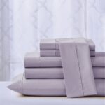 6-Piece CoolMax Ultra-Soft Sheet Set by Kathy Ireland® – Full – Lavender