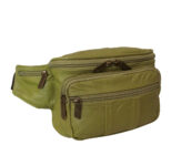 Amerileather® Easy Traveler Fanny Pack – Avocado
