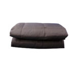 Lightweight Outdoor Throw with Storage Bag – Chocolate