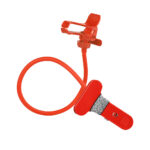 360° Rotating Flexible Gooseneck Smartphone Mount  – Red