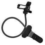 360° Rotating Flexible Gooseneck Smartphone Mount  – Black