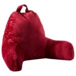 Kids’ Reading and Gaming Pillow with Armrests – Maroon