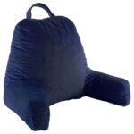 Kids’ Reading and Gaming Pillow with Armrests – Navy