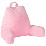 Kids’ Reading and Gaming Pillow with Armrests – Pink