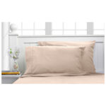Chevron Embossed Bamboo 4-Piece Sheet Set – Twin – Ivory