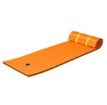 Tear-Resistant 3-Layer Foam Floating Pad – Orange