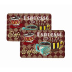 Bibb Home® Anti-Fatigue Cushioned Kitchen Mat (1 or 2-Pack) – Espresso – 1-Pack