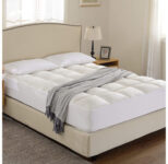 Luxurious Microplush Hypoallergenic Pillow Top Mattress Topper – Twin