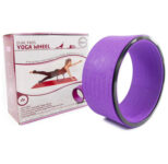 Clever Yoga® Extra Wide Yoga Wheel with Double Padding – Medium