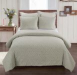 Donna Sharp® Seville 3-Piece Cotton Comforter Set – King Sage