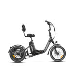 Addmotor Citytri E-310 Mini 750W 20Ah Electric Trike for Adults Best Electric Tricycle Under $2000, Up To 90 Miles – Grey