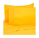 Bright Deep Pocket Hypoallergenic 4-Piece Sheet Set – Queen – Bright Yellow