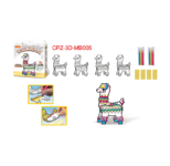 Artlover 3D Coloring Petz Art Kit – Llama