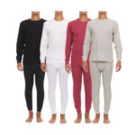Men’s Assorted Premium Waffle Knit Thermal Sets (Set of 2) – Large