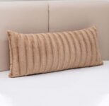 Faux Fur 18″ x 40″ Decorative Throw Pillow – Sand