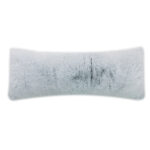 Ultra Cozy 20″ x 54″ Faux Fur Body Pillow – Grey