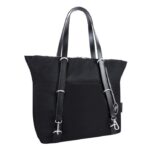 Dylan Nylon 3-in-1 Convertible Backpack – Black