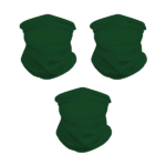 Neck Gaiter Wrap (3-Pack) – Green