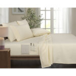 Bamboo Comfort 6-Piece Smart Sheet Set with Side Pocket – Twin X L- Ivory