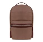 Parker Leather-Trimmed Nylon 15″ Laptop Backpack – Khaki