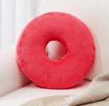 Super Soft Round Microplush Pillow – Hot Pink