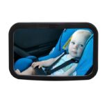CarCoo® Back Seat Convex Baby Car Mirror – Black