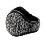 Foldable Ear Warmers – Black & White