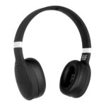 Wireless Over-Ear Headphones with Deep Bass & Microphone – Black
