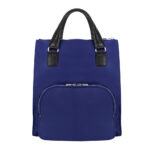 Sofia 3-In-1 Nylon Convertible Backpack Tote Bag – Navy