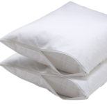 Zippered Waterproof Bed Bug/Dust Mite Pillow Cover (2- or 4-Pack) – 2-Pack Fabric Pillow Covers