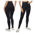 Women’s High Waisted Tummy Control Seamless Leggings (2-Pack) – Small