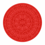 Dog Distraction Lick Mat – Dog Distraction Lick Mat Red