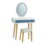 Touch Screen 3-Lighting Mode Vanity Set – Gray