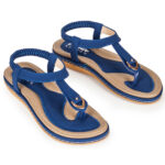 Women’s Classic Bohemian Comfort Sandals – Blue – 7