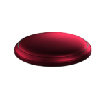 UFO Shaped Metal Car Fragrance Diffuser 5-Piece Set – Air Freshener – Red