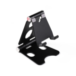 Universal Folding Adjustable Cell Phone/Tablet Stand – Small – Black