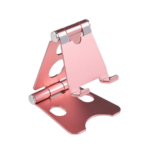 Universal Folding Adjustable Cell Phone/Tablet Stand – Large – Rose Gold