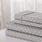 Egyptian Luxury Printed 1800TC Sheet Set by Bibb Home® – Twin – Polka Dots