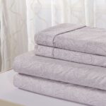 Egyptian Luxury Printed 1800TC Sheet Set by Bibb Home® – Twin – Mini Paisley
