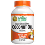 Coconut Oil, Organic 1000 mg – 30 Softgels