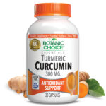 Curcumin 300 mg – Antioxidants Supplement – 30 Capsules