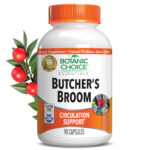 Butcher’s Broom Extract 110 mg – Circulation Support Supplement – 90 Capsules