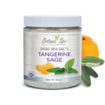 Dead Sea Salts – Tangerine Sage Scented – 16 Oz