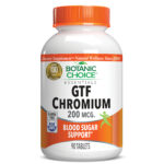 GTF Chromium 200 mcg. – Blood Sugar Support Supplement – 90 Tablets
