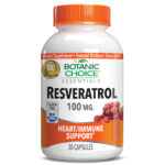 Resveratrol 100 mg – Heart Support Supplement – 30 Capsules