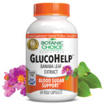 GlucoHelp Banaba Extract – Blood Sugar Support Supplement – 60 Capsules
