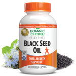 Black Seed Oil – Essential Fatty Acids Support Supplement – 60 Capsules