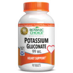 Potassium 99 mg – Muscles And Bones Support Supplement – 90 Tablets