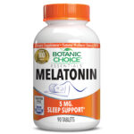 Melatonin 5 mg – Nighttime Support Supplement – 90 Tablets
