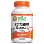 Potassium 99 mg – Muscles And Bones Support Supplement – 180 Tablets